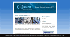 Desktop Screenshot of gelcospa.it